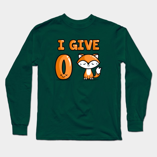 Zero Fox Long Sleeve T-Shirt by fishbiscuit